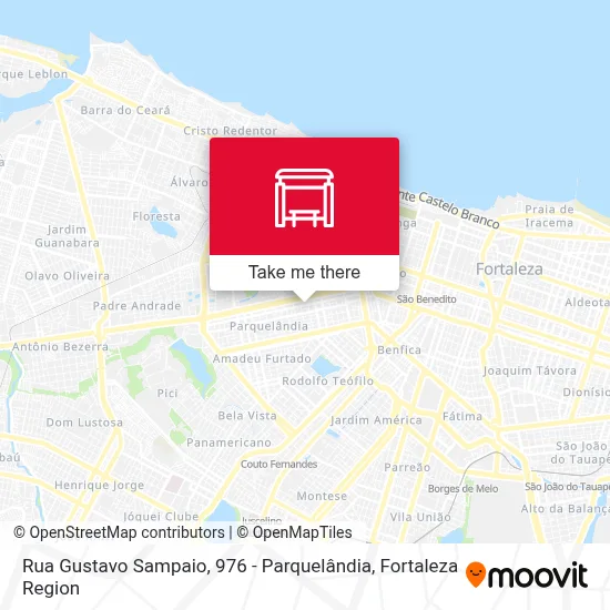Rua Gustavo Sampaio, 976 - Parquelândia map