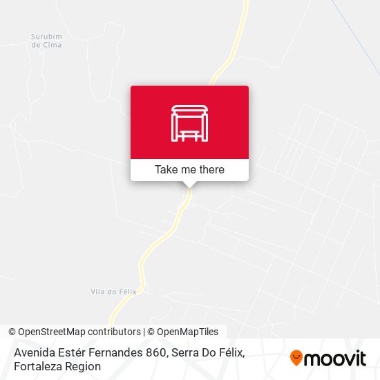 Avenida Estér Fernandes 860, Serra Do Félix map