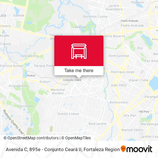 Avenida C, 895e - Conjunto Ceará II map