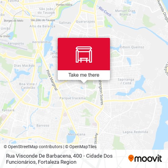 Rua Visconde De Barbacena, 400 - Cidade Dos Funcionários map