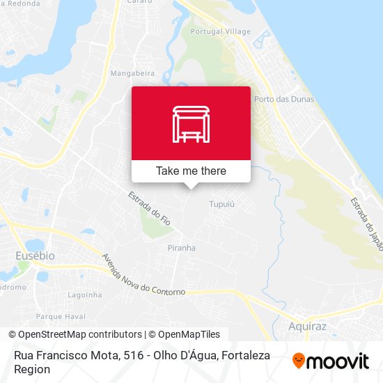 Rua Francisco Mota, 516 - Olho D'Água map