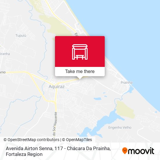 Avenida Airton Senna, 117 - Chácara Da Prainha map