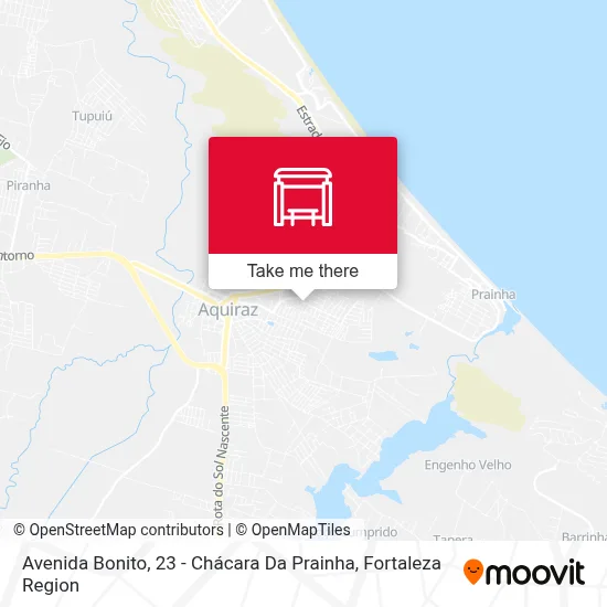 Avenida Bonito, 23 - Chácara Da Prainha map