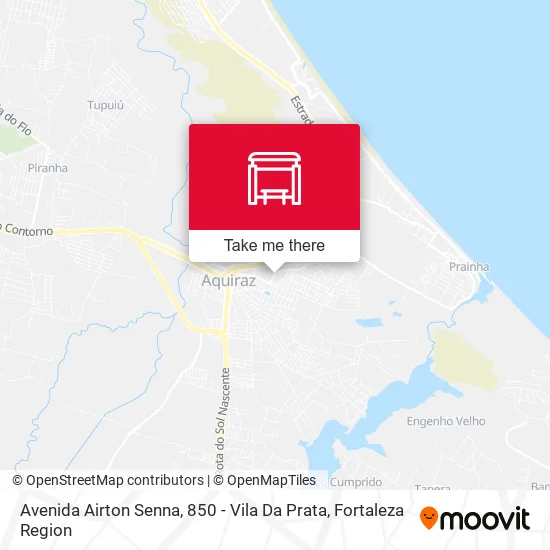 Avenida Airton Senna, 850 - Vila Da Prata map