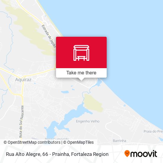 Rua Alto Alegre, 66 - Prainha map