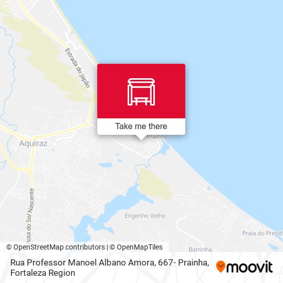 Rua Professor Manoel Albano Amora, 667- Prainha map