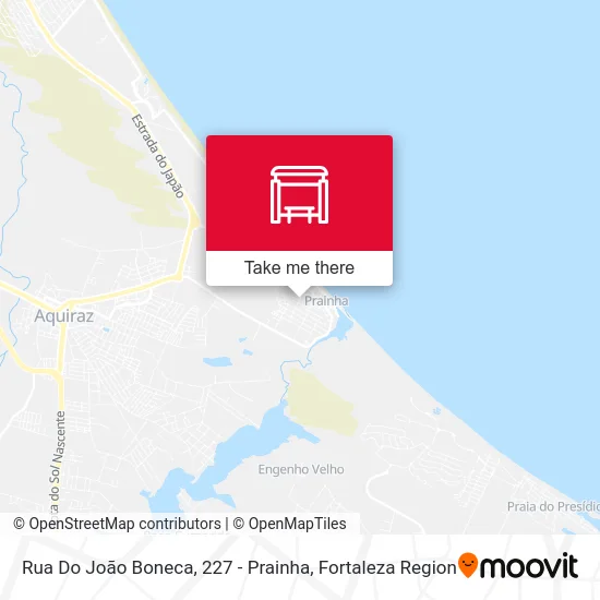 Rua Do João Boneca, 227 - Prainha map