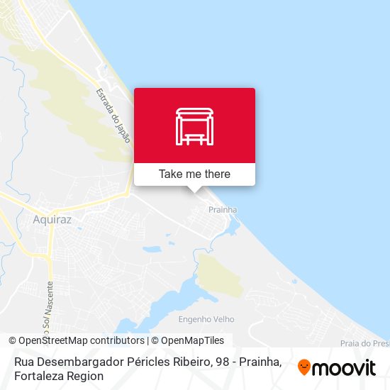 Rua Desembargador Péricles Ribeiro, 98 - Prainha map