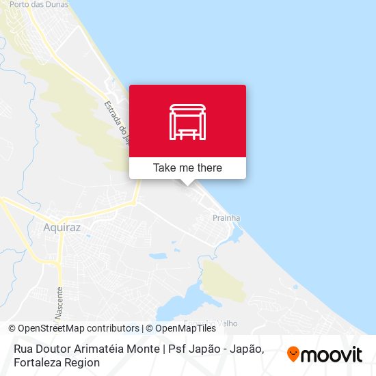 Rua Doutor Arimatéia Monte | Psf Japão - Japão map