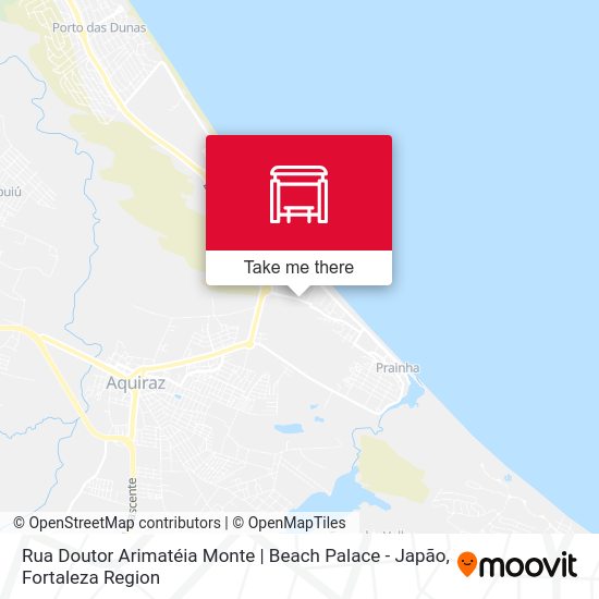 Rua Doutor Arimatéia Monte | Beach Palace - Japão map