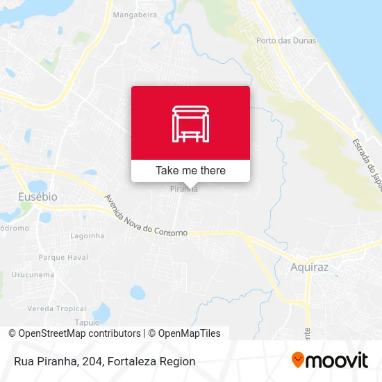 Rua Piranha, 204 map