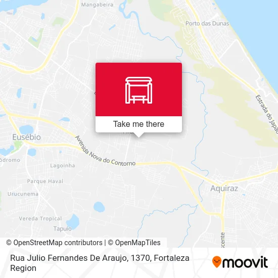 Rua Julio Fernandes De Araujo, 1370 map