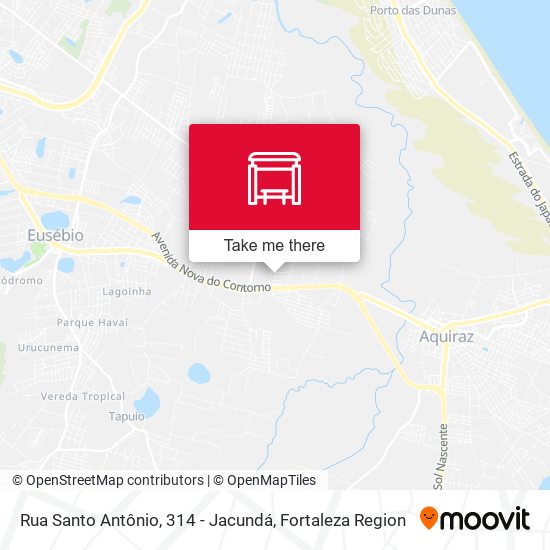 Rua Santo Antônio, 314 - Jacundá map