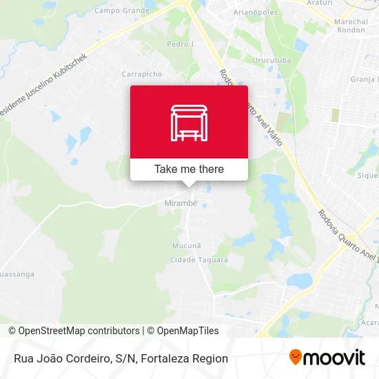 Rua João Cordeiro, S/N map