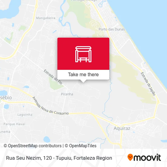 Rua Seu Nezim, 120 - Tupuiu map
