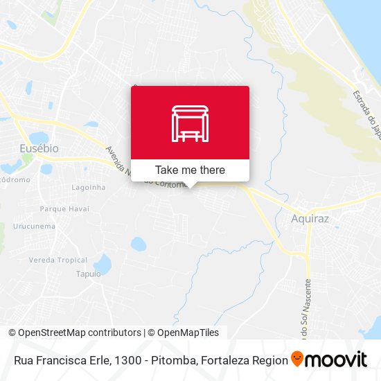 Rua Francisca Erle, 1300 - Pitomba map