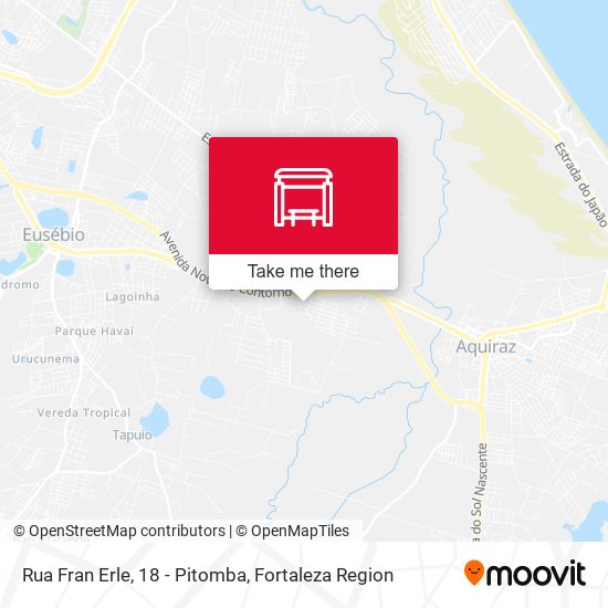 Rua Fran Erle, 18 - Pitomba map