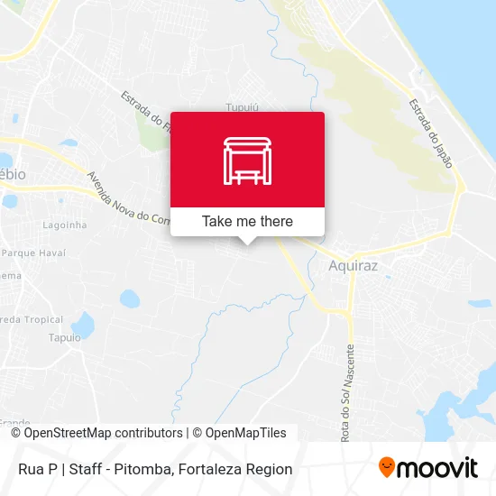 Rua P | Staff - Pitomba map