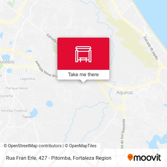 Rua Fran Erle, 427 - Pitomba map