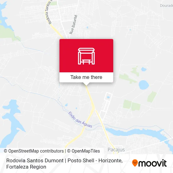 Rodovia Santos Dumont | Posto Shell - Horizonte map