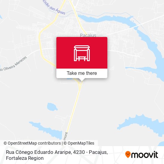 Rua Cônego Eduardo Araripe, 4230 - Pacajus map