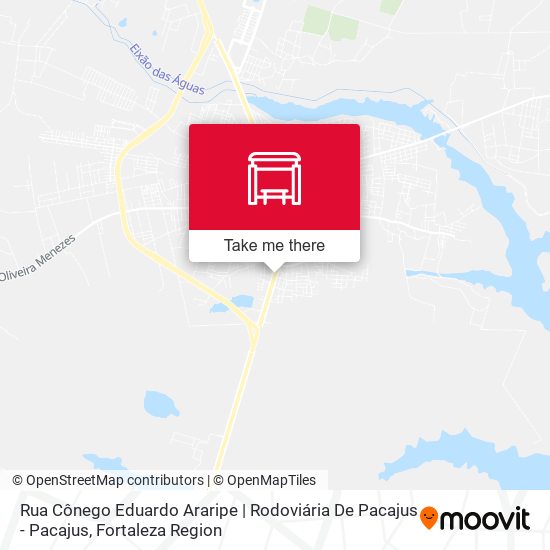 Rua Cônego Eduardo Araripe | Rodoviária De Pacajus - Pacajus map