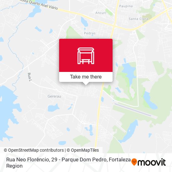 Rua Neo Florêncio, 29 - Parque Dom Pedro map
