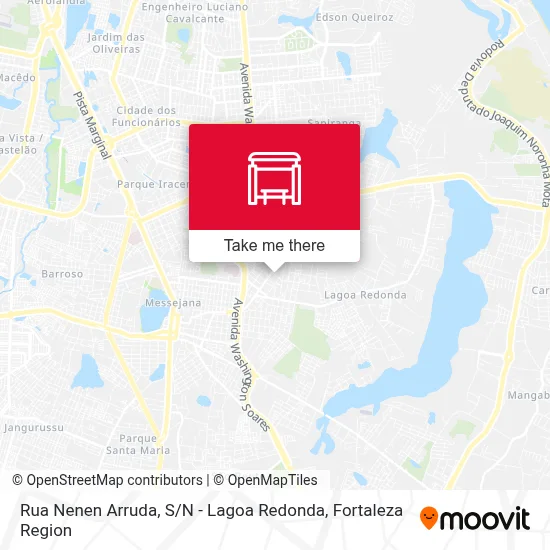 Rua Nenen Arruda, S / N - Lagoa Redonda map