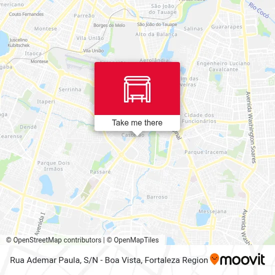 Rua Ademar Paula, S / N - Boa Vista map