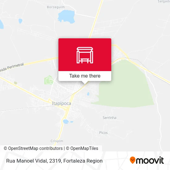 Rua Manoel Vidal, 2319 map