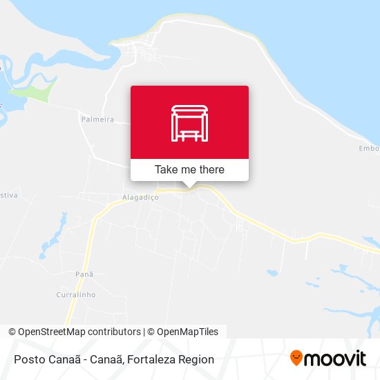 Posto Canaã - Canaã map