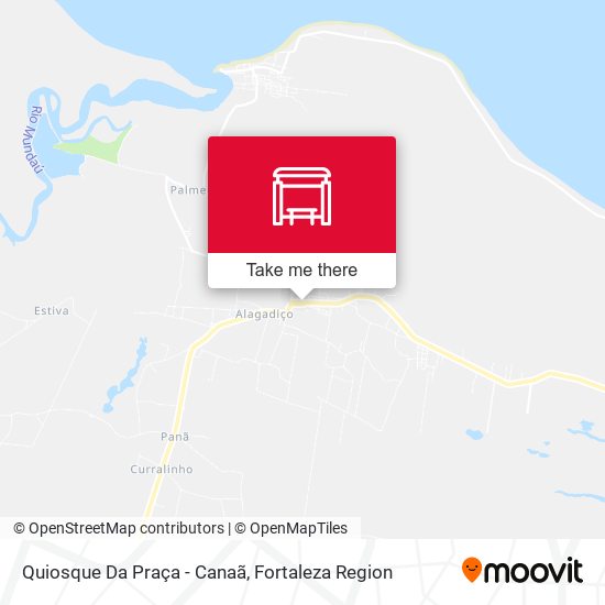 Quiosque Da Praça - Canaã map