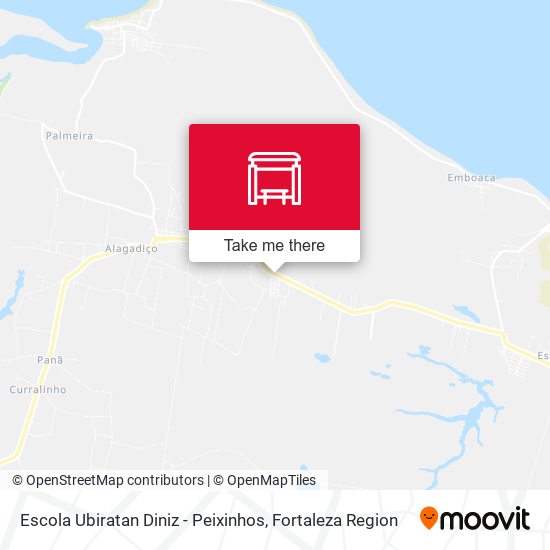 Escola Ubiratan Diniz - Peixinhos map