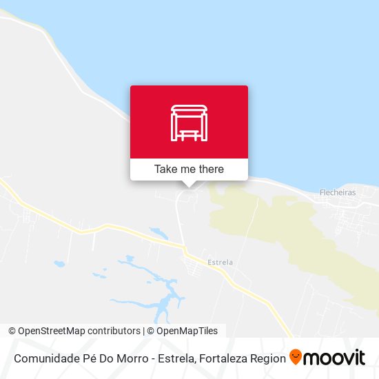 Comunidade Pé Do Morro - Estrela map