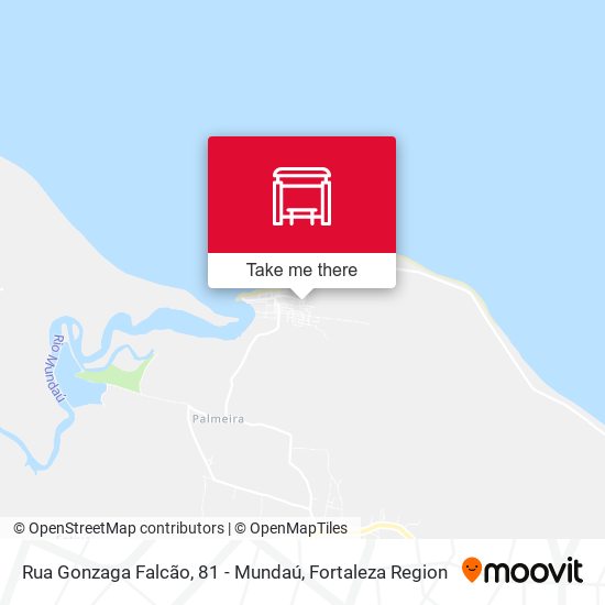 Rua Gonzaga Falcão, 81 - Mundaú map