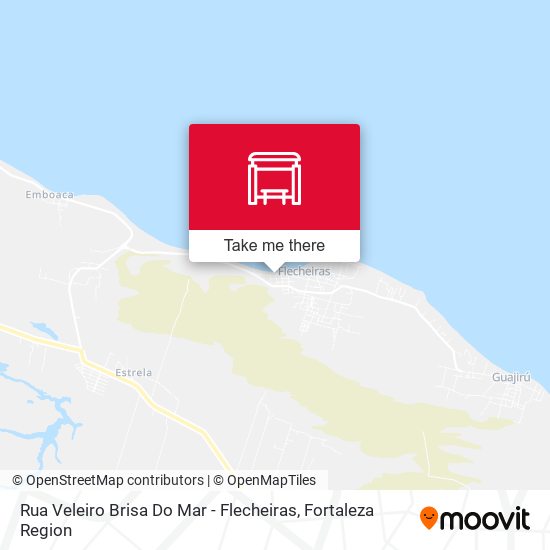 Rua Veleiro Brisa Do Mar - Flecheiras map