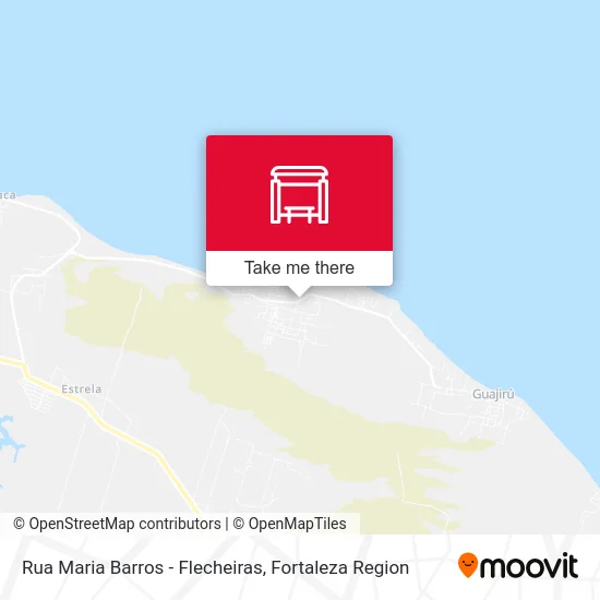 Rua Maria Barros - Flecheiras map