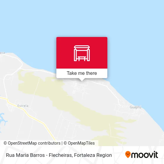 Rua Maria Barros - Flecheiras map