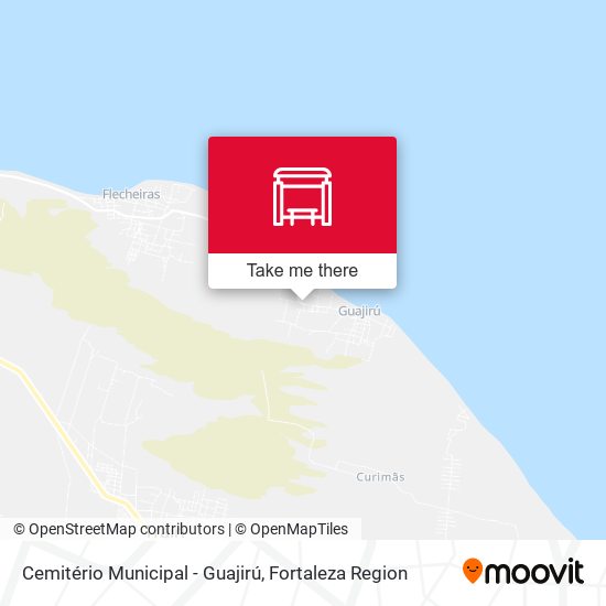 Cemitério Municipal - Guajirú map