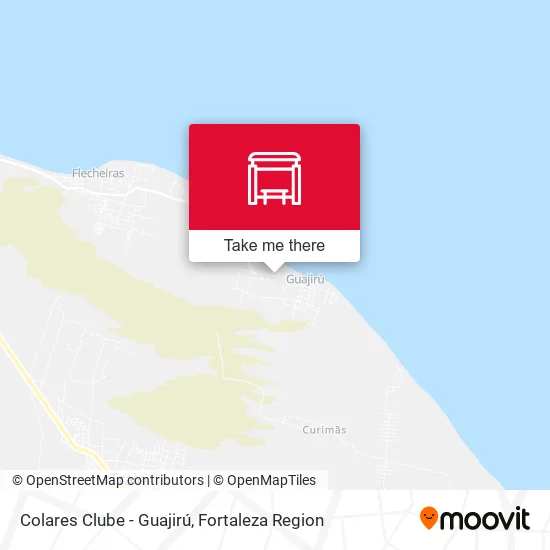 Colares Clube - Guajirú map