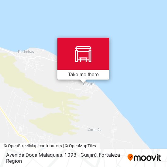 Avenida Doca Malaquias, 1093 - Guajirú map