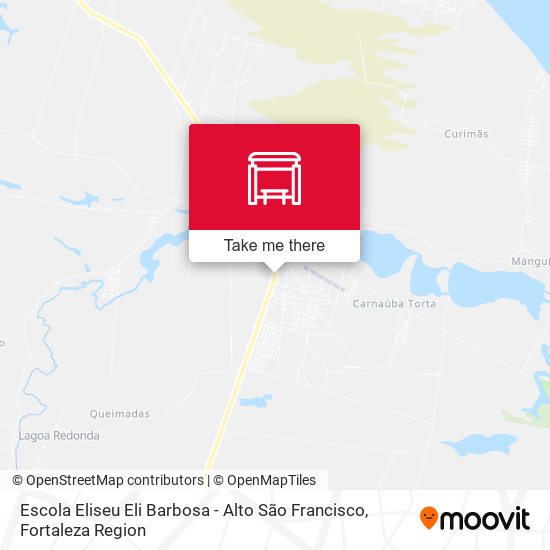 Escola Eliseu Eli Barbosa - Alto São Francisco map