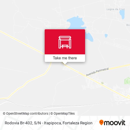 Rodovia Br-402, S / N - Itapipoca map