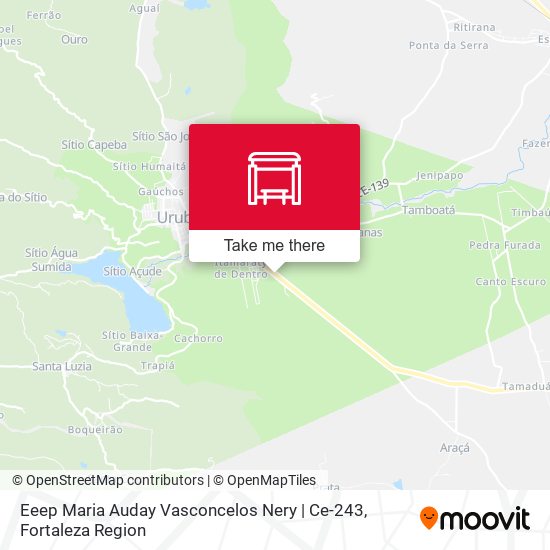 Eeep Maria Auday Vasconcelos Nery | Ce-243 map
