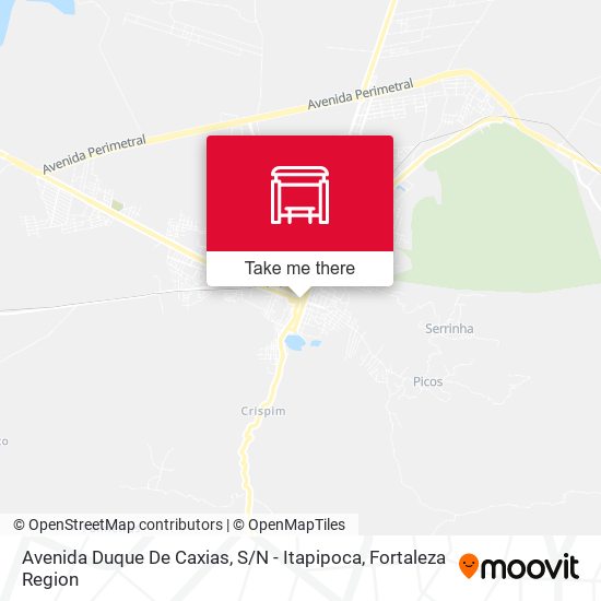Avenida Duque De Caxias, S / N - Itapipoca map