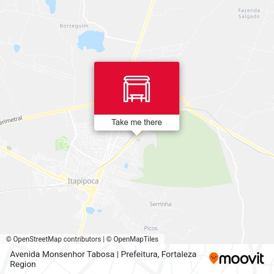 Avenida Monsenhor Tabosa | Prefeitura map
