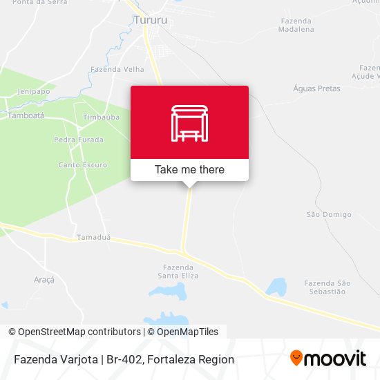 Fazenda Varjota | Br-402 map