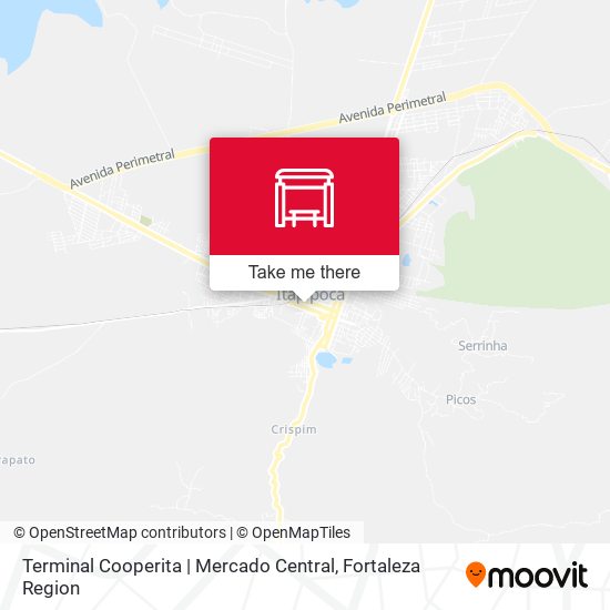Terminal Cooperita | Mercado Central map