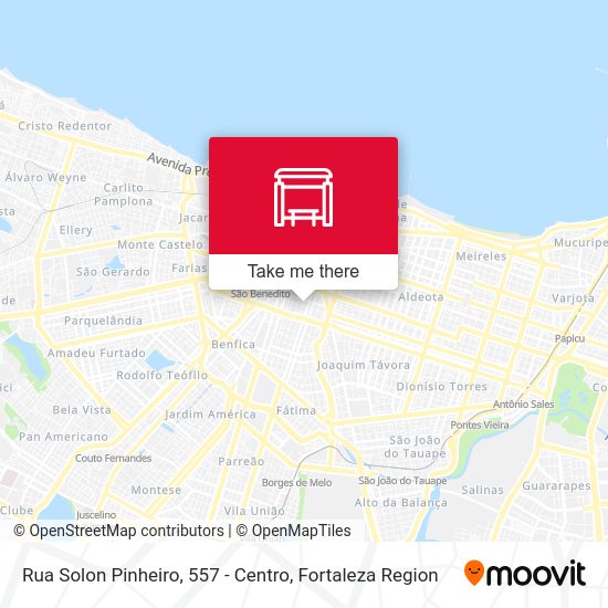 Rua Solon Pinheiro, 557 - Centro map