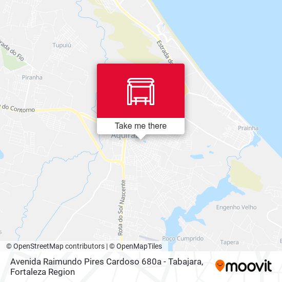 Avenida Raimundo Pires Cardoso 680a - Tabajara map